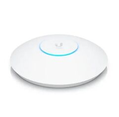 UBNT U6‑ENTERPRISE Ceiling‑Mounted WiFi 6E Tri‑Band MU‑MIMO 10‑Spatial‑Stream 2.5 GbE Access Point, 600+ Client, WPA‑Enterprise, 140 m² Kapsama