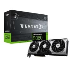 MSI GeForce RTX 5080 VENTUS 3X OC 16G 16GB GDDR7 256-Bit HDMI x1 DisplayPort x3 Ekran Kartı