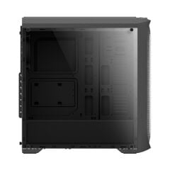 ZALMAN N5 MF 600W 4×120 mm RGB LED Fanlı ATX Mid Tower 600 W PSU Dahil Siyah Kasa (USB 3.0, 4×2.5″ SSD Yuvası, Akıralik Panel)