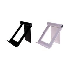 Avec L-302 Masaüstü Ayarlanabilir Katlanabilir Plastik Telefon Standı (24'lü Karton Teşhir Standlı Paket)