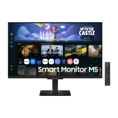 27'' SAMSUNG M5 Smart 4ms 60Hz WiFi, HDMI, Kumandalı Akıılı Monitör