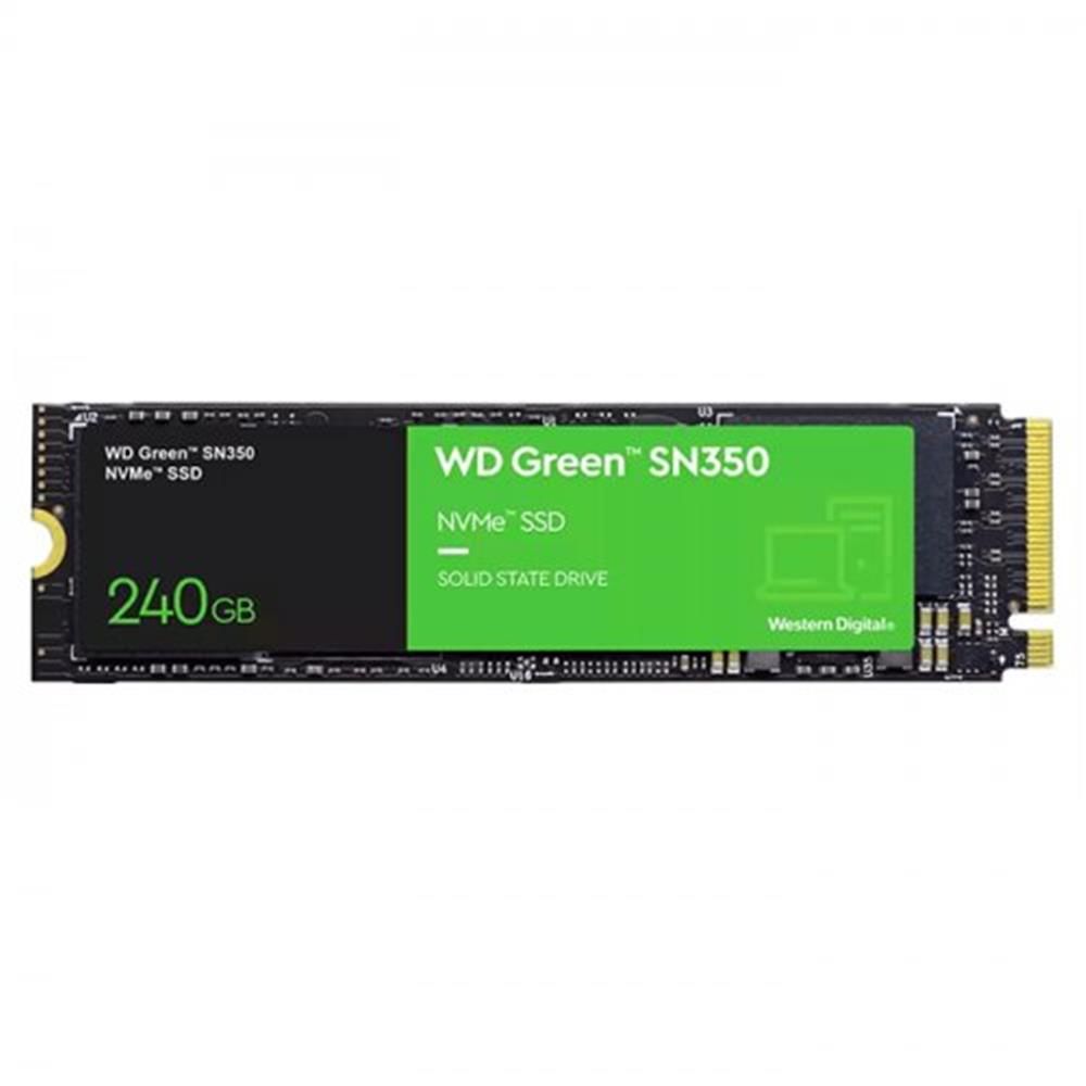 WD Green SN350 240GB M.2 PCIe NVMe SSD (Okuma 2400MB/s - Yazma 900MB/s)