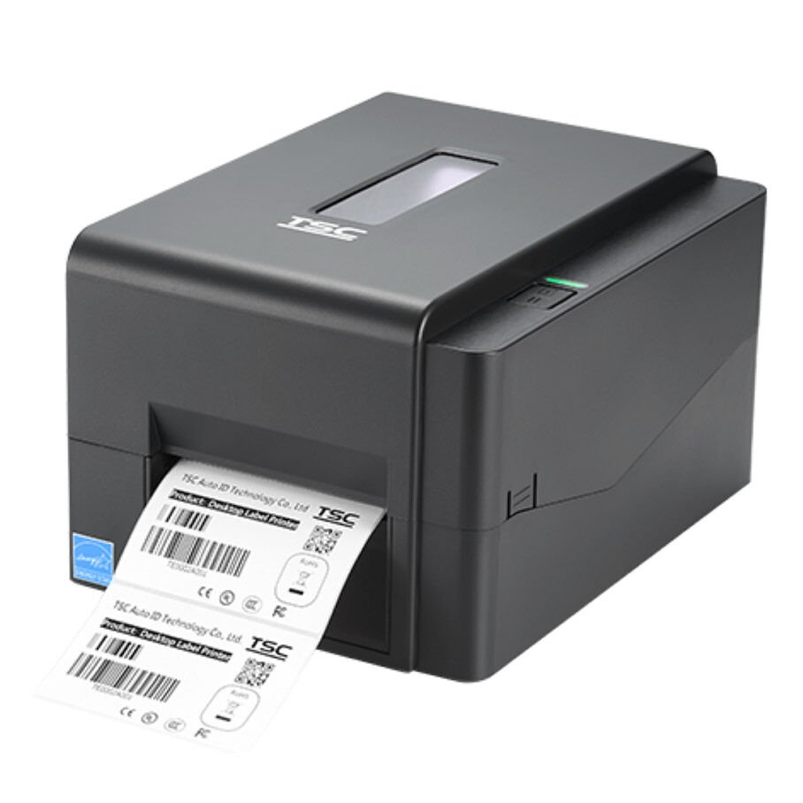 TSC TE210 203 DPI Termal Transfer ve Direkt Termal Masaüstü Barkod Yazıcı (USB + Ethernet + Seri)