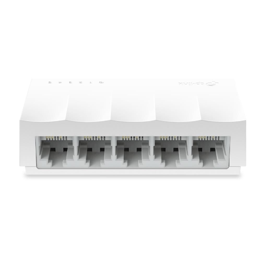 Tp‑Link LS1005 5 Port 10/100 Mbps Unmanaged Switch Plastik Kasa, Fanless, Yeşil Ethernet Teknolojili (Desktop)