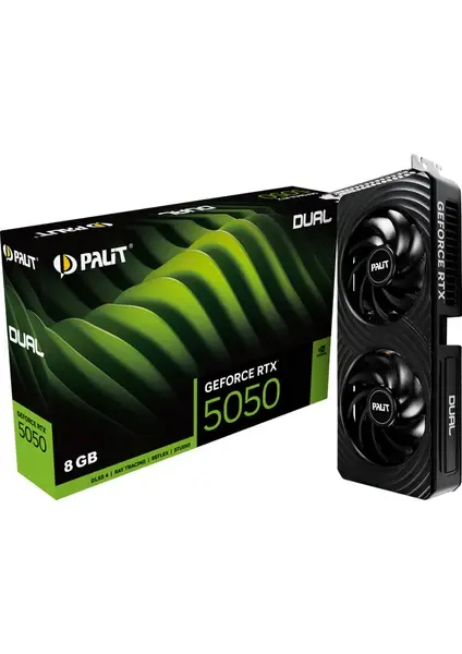 Palit RTX5050 DUAL 8GB 128Bit GDDR6