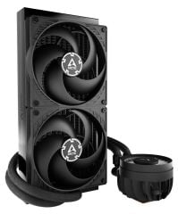 ARCTIC Liquid Freezer III 280mm Intel LGA1700/1851 & AMD AM4/AM5 Uyumlu 2× 140 mm P14 PWM Fan 38 mm Alüminyum Radyatör VRM Fanlı AIO CPU Soğutucu Siyah