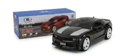 EVERTON RT-1974 Siyah Arabalı Bluetooth FM/USB/TF/AUX Destekli Şarjlı Nostaljik Taşınabilir Radyo Hoparlör