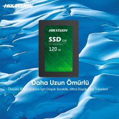Hikvision HS-SSD-C100-120G 120GB SATA 3 SSD (Okuma 550MB/s - Yazma 420MB/s)