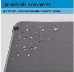 HP 105 8X595AA Temizlenebilir Mouse Pad Gri Renk