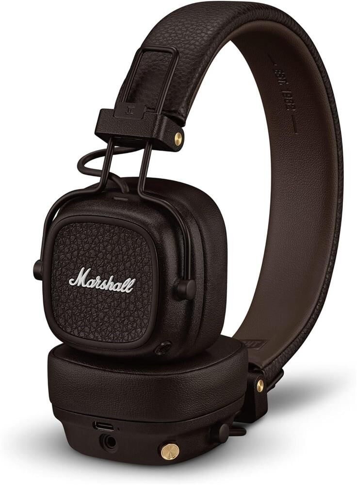 Marshall Major V Bluetooth Kulak Üstü Kablosuz Kulaklık - Kahverengi