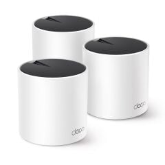 TP-Link Deco X55 (3-Pack) AX3000 Whole Home Mesh Wi-Fi 6 Sistemi