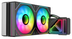 James Donkey Lugis JDC240 ARGB 240mm Siyah Sıvı İşlemci Soğutucusu