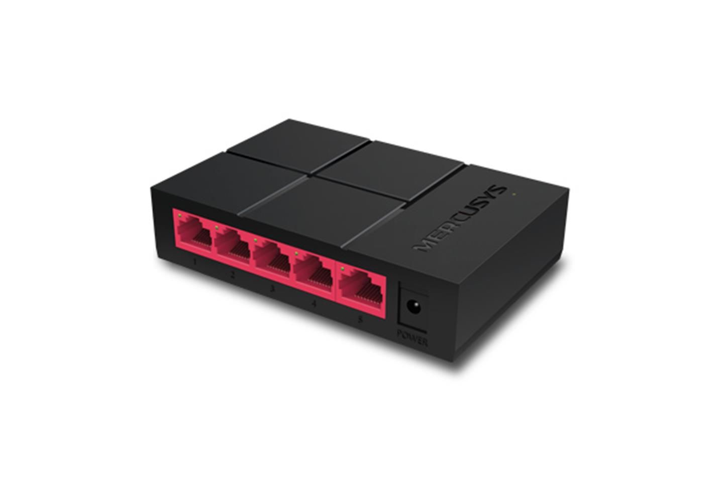 Tp-Link Mercusys MS105G 5 Port 10/100/1000 Mbps Plastik Kasa Switch