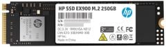 HP 250GB EX900 M.2 PCIe 3.0 x4 NVMe SSD (2100MB/s Okuma) (2YY43AA)
