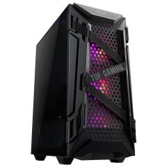 ASUS TUF GAMING GT301 ARGB USB 3.1 ATX Mid‑Tower Compact Case Tempered Glass Siyah