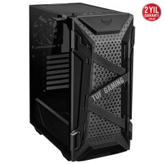 ASUS TUF GAMING GT301 ARGB USB 3.1 ATX Mid‑Tower Compact Case Tempered Glass Siyah