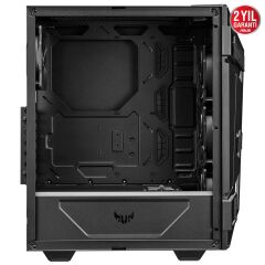 ASUS TUF GAMING GT301 ARGB USB 3.1 ATX Mid‑Tower Compact Case Tempered Glass Siyah