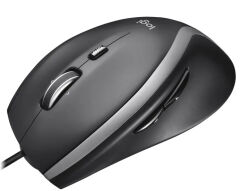 Logitech M500s Advanced Corded Mouse - Yüksek Hassasiyetli Kablolu Mouse - Siyah (910-005784)