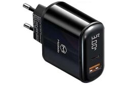 Mcdodo CH-7170 20W USB-C PD 3.0 Dijital LED Göstergeli Hızlı Şarj Adaptörü