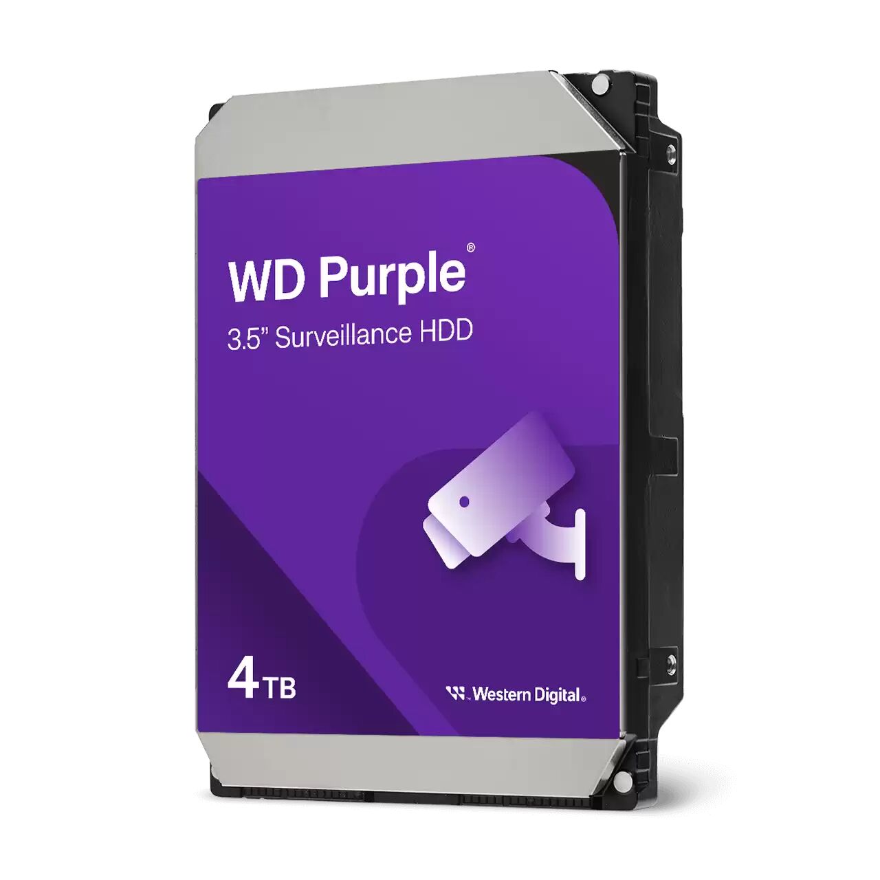 WD Purple 4TB 3.5'' SATA 6Gb/s 128MB 7x24 DVR / NVR Video Gözetim HDD WD44PURZ