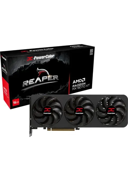 PowerColor Reaper RX9070 16G-A 16GB 256Bit GDDR6