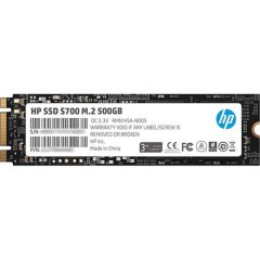 HP S700 500GB M.2 2280 SATA III 6 Gb/s 3D TLC NAND DRAM‑less SSD (Model 2LU80AA) – 560 MB/s Okuma, 510 MB/s Yazma, 70K/85K IOPS, 2M saat MTBF