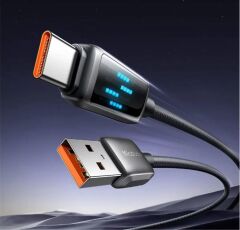 Mcdodo CA-2350 60W USB-A to Type-C 1.2 Metre Hızlı Şarj ve Veri Kablosu - Siyah