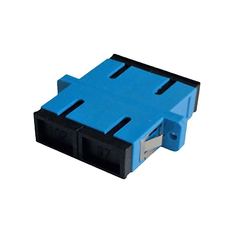 URANIUM SC Duplex Fiber Optik Adaptör – Zirconia Seramik Kılavuzlu, Flanşlı/Flanşsız, Tek Modlu (SM) ve Çok Modlu (MM) – -40°C–75°C Operasyon, ≥500 Matringe Dayanıklı