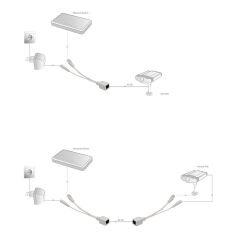 Digitus Power over UTP Splitter Kablosu