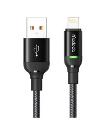 Mcdodo CA-2700 3A iPhone Lightning Hızlı Şarj ve Veri Kablosu 1.2 Metre - Siyah