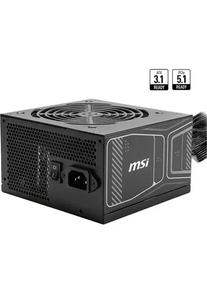 MSI PSU MAG A850GN PCIE5 850W 80+ Gold Güç Kaynağı