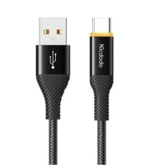 Mcdodo CA-2380 100W 5A Akıllı Güç Kesme Özellikli Type-C to Type-C Hızlı Şarj ve Veri Kablosu 1.2 Metre - Siyah