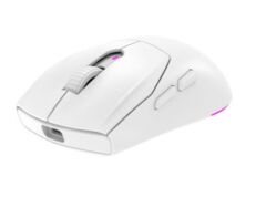 Rampage PROTE M5 PRO Kablosuz Gaming Mouse 26000 DPI 3395 Sensör RGB LED Şarjlı Beyaz