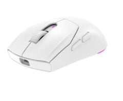 Rampage PROTE M5 PRO Kablosuz Gaming Mouse 26000 DPI 3395 Sensör RGB LED Şarjlı Beyaz