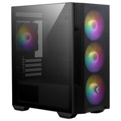 MSI MAG FORGE M100R Temperli Cam 4x120mm ARGB Fanlı Micro-ATX Gaming Kasa