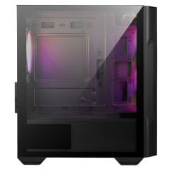 MSI MAG FORGE M100R Temperli Cam 4x120mm ARGB Fanlı Micro-ATX Gaming Kasa