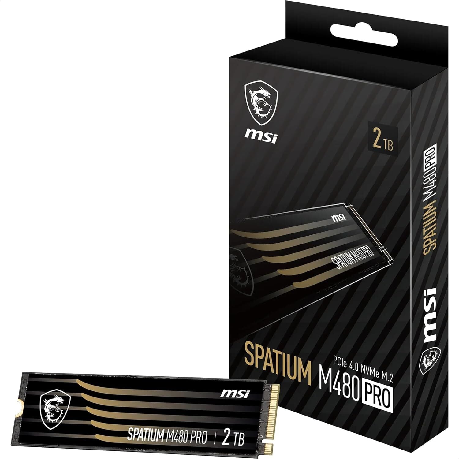 2TB MSI SPATIUM M480 PRO NVMe M.2 7400/7000MB/s