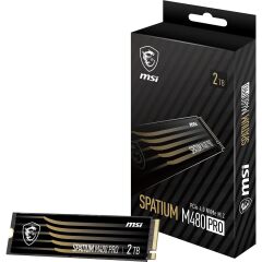 2TB MSI SPATIUM M480 PRO NVMe M.2 7400/7000MB/s