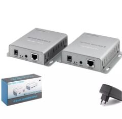 Hadron HDX1600 HDMI KVM Extender (Uzatıcı) - 4K 30Hz Destekli, 60 Metre Mesafe (Gümüş)