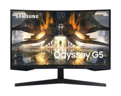 Samsung 27'' Odyssey G5 LS27AG550EPXUF 1ms QHD FreeSync Curved Oyuncu Monitörü