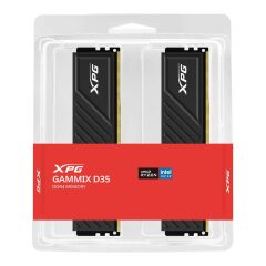 XPG Gammix D35 8GB DDR4 3200MHz CL16 (1.35V) Siyah Soğutuculu Masaüstü Gaming RAM