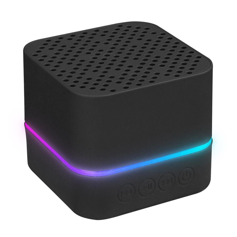 Mikado MD-18BT Siyah DC 5V-USB TF Kartlı Bluetoothlu Led Işıklı Şarjlı Speaker