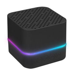 Mikado MD-18BT Siyah DC 5V-USB TF Kartlı Bluetoothlu Led Işıklı Şarjlı Speaker