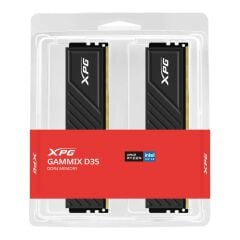 XPG Gammix D35 8GB DDR4 3600MHz CL18-22-22 1.35V Single Tray Siyah Soğutuculu Gaming RAM (AX4U36008G18I-SBKD35)