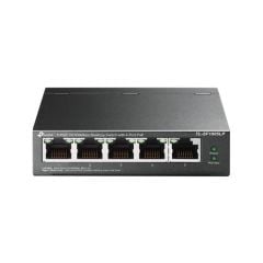 Tp‑Link TL‑SF1005LP 5‑Port 10/100 Mbps Desktop Switch – 4× 802.3af/at PoE+ Port (Her Port 30 W’e kadar), 41 W Toplam PoE Bütçesi, 1× Uplink Port, Metal Kasalı
