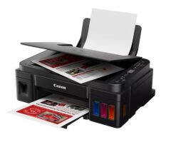Canon Pixma G3416 Renkli Mürekkep Tanklı Yazıcı, Tarayıcı ve Fotokopi Fonksiyonlu Wi-Fi Destekli A4