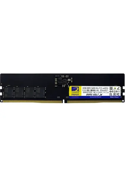 TwinMOS VOLTX 32GB 5600MHz DDR5 CL46 TMD532GB5600S46