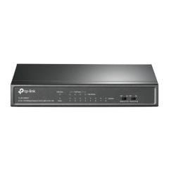 TP‑Link TL‑SF1008LP 8 Port 10/100 Mbps Metal Kasa Unmanaged PoE+ Switch – 4× 802.3af/at PoE+ Port, 41 W Toplam PoE Bütçesi, 250 m Extend Mode, Fanless