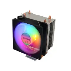 Frisby FCL-F1332C P2 RGB 90mm Alüminyum + Çift Bakır Isı Borulu AM5 / LGA1851 / LGA1700 Uyumlu CPU Hava Soğutucu