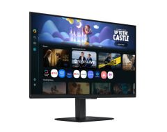 Samsung Smart Monitör M5 27 inç 60Hz 4ms (GtG) FHD HDR10 Akıllı Monitör (LS27FM500EUXUF)